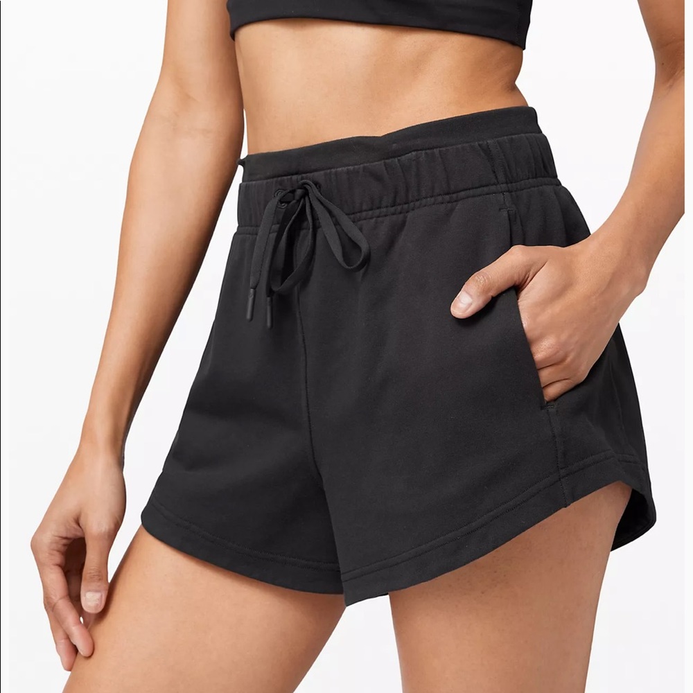 Lululemon Inner Glow High Waisted Shorts